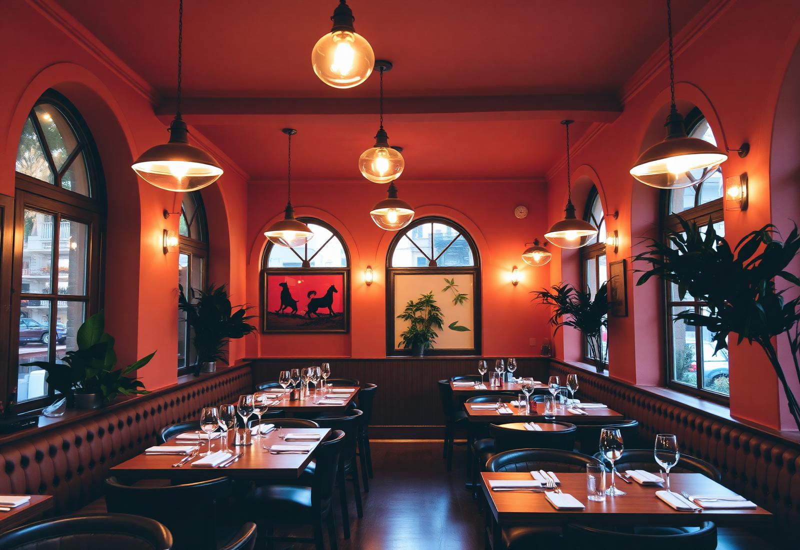 Interior del restaurante Can Brisa Barcelona